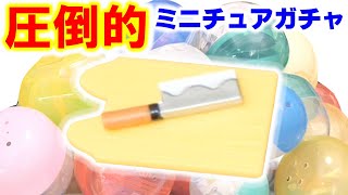 【大人向け】閲覧注意ガチャガチャ開封！ミニチュアスライムDIY【ガチャガチャの森】アジーンTV