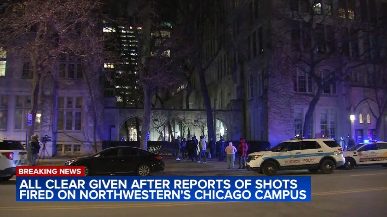 All-clear Given After Reports Of Shots Fired On Northwestern's Chicago ...