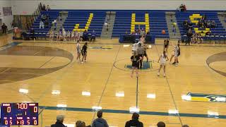 Johnsburg High Schoo vs Harvard High School Girls' Varsity Basketball