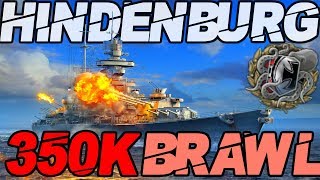 Hindenburg 350K DMG BRAWL - WOWS