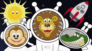 Zoom Zoom Zoom! We're going to the moon! Nursery Rhyme for Babies and Toddlers from Sing and Learn.