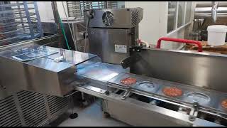 FILLFAST VOLUMETRIC FF1500-H1 (heated) for filling chocolate and whole peanut mix in moulds