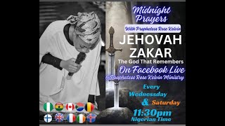 MIDNIGHT PRAYERS || SAT. 11TH MAY 2024 || TO REACH ME CALL +2347046668111 OR +2347046668333