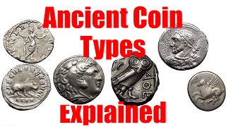 ANCIENT COIN TYPES Explained Guide to Roman Greek Biblical and Byzantine Numismatic Coins