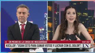 En medio de la crisis de inseguridad: reapareció Kicillof. El pase de Cristina Pérez y Luis Majul.