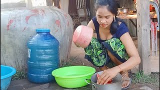 Beautiful East Asian Rural Village life | Lifestyle in Countryside |  Rural Life with cooking