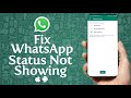 How to Fix WhatsApp Status Not Showing