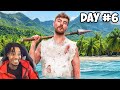 FlightReacts To MrBeast 7 Days Stranded On An EMPTY Island!