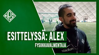 ESITTELYSSÄ: Edareiden fysiikkavalmentaja Alex