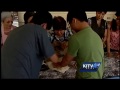 one family sticks together for mochi pounding