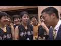 2016年【女子優勝インタビュー】全国高校バスケ兵庫県予選決勝　　須磨学園ー神戸龍谷