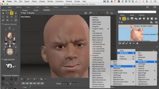 Poser 11: New Facial Controls