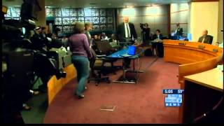 Portland city council outburst caught on camera