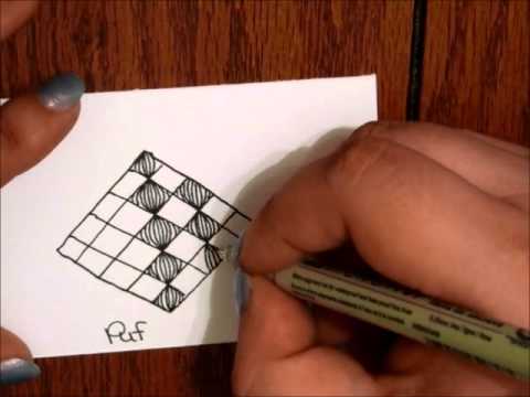 Tangle Tutorial Puf Youtube