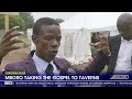 mboro taking the gospel to taverns and reach out to men