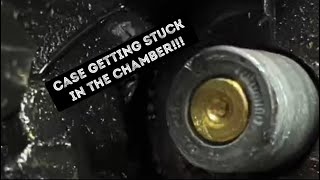 Case getting stuck? Hone the chamber!