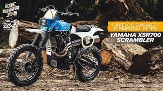 Yamaha XSR700 custom scrambler - Bike Shed Show 2019