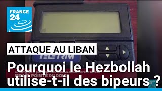 Attaque au Liban : pourquoi le Hezbollah utilise-t-il des bipeurs, ces appareils des années 90 ?