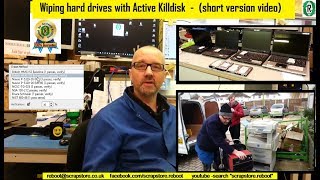 Wiping hard drives with Active KillDisk (short version)