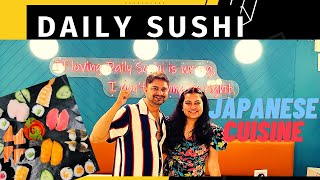 Daily Sushi Japanese Restaurant || We had Japanese Dinner || SUSHI SASHIMI TEMPURA || Loki \u0026 Diana