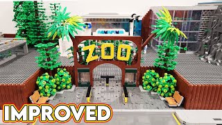 LEGO Zoo Entrance IMPROVED!