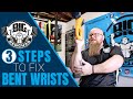 3 SIMPLE STEPS To Fix your Bent Wrists while Bench Pressing