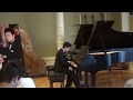 Jeffrey Liew's Senior Recital (First Half)