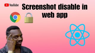 Disable Screenshot for Sensitive Data in React | Secure Your Web App