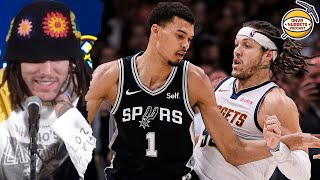Aaron Gordon Impressed by Wemby + More in Nuggets Win over Spurs