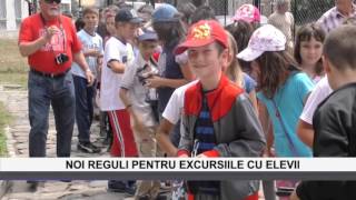 Noi reguli pentru excursiile cu elevii - www.columnatv.ro