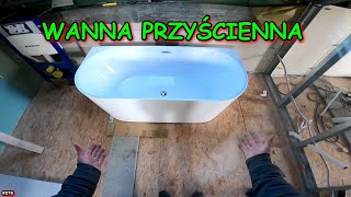 WANNA WOLNOSTOJĄCA PRZYŚCIENNA 170x80 MEXEN OVAL 😁 REMONT STAREGO DOMU, VLOG, BUDOWA #276