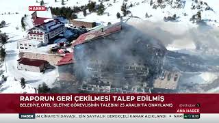 Bolu Belediyesi otelin yangına hazırlıksız olduğunu bildirmemiş