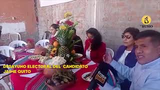 Elecciones 2021: Así fueros algunos desayunos electorales de los candidatos al Congreso por Arequipa