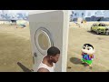 franklin u0026 shinchan travel to other world through portal in gta 5 gta 5 mods