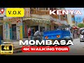 A [4K] Tour of East African Neighborhoods - Exploring Mombasa, Kenya