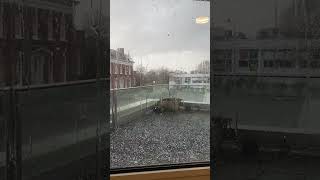 倫敦三月底竟下超狂冰雹❄️英國極端氣候發威 Hellish hailstorm strikes in London in March‼️