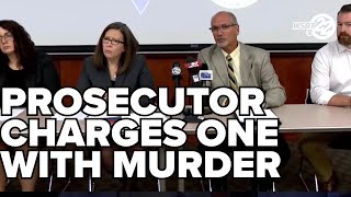 Prosecutor announces murder charge after deadly shooting of mother at park