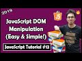Understanding DOM & Creating a Website Layout | JavaScript Tutorial In Hindi #12