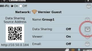 Enable Data Sharing with LabQuest 2