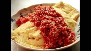 【番茄肉醬蛋包飯】 Omelette rice with meat sauce