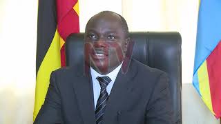 Uganda's ambassador to the DRC James Mbahimba gives 58th independence anniversary