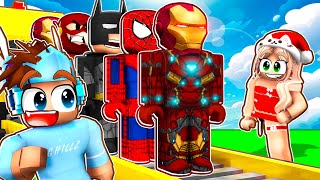 Becoming A SUPER HERO In Roblox With My Girlfriend...