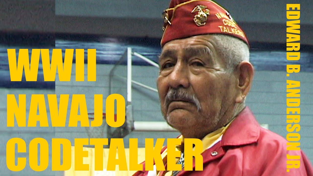 Navajo Code Talker - Edward B. Anderson Jr. - From The Archives Project ...