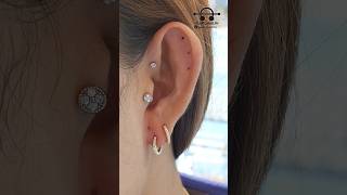 เจาะหู ออกแบบ byพี่ต๊JEWELRY  #ร้านพี่ต๊ะjewelry #piercingstudio #เจาะหู #HELIX #FLAT #TRAGUS