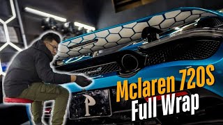 Transforming this McLaren 720S with Stunning Blue PPF – Before & After