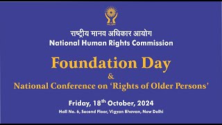 NHRC Foundation Day \u0026 National Conference on 'Rights of Older Persons'