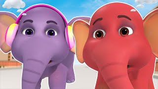 Ek Mota Hathi | एक मोटा हाथी - Counting Number Song for Kids