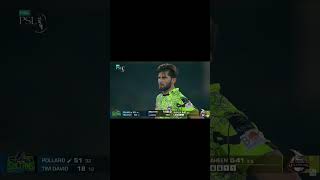 Heavy Fight | Kieron Pollard vs Shaheen Afridi | Lahore vs Multan | PSL Match Heap Up Moment