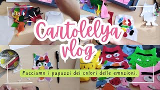 Cartolelya vlog - Facciamo insieme i pupazzi del libro per bambini \