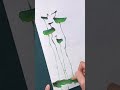 수묵일러스트 솟대그리기 수채화 watercolor calligraphy 캘리그라피 수묵화 수묵일러스트 그림강좌 솟대그림 한국화 art painting